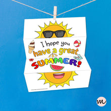 Load image into Gallery viewer, Folding Surprise End of School Year Card