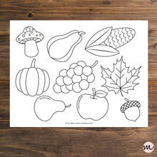 Load image into Gallery viewer, Cornucopia Printable | Cut & Paste Cornucopia Craft