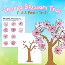 Load image into Gallery viewer, Cherry Blossom Tree Printable Craft

