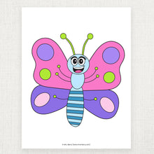 Load image into Gallery viewer, Make a Butterfly Printable Activity