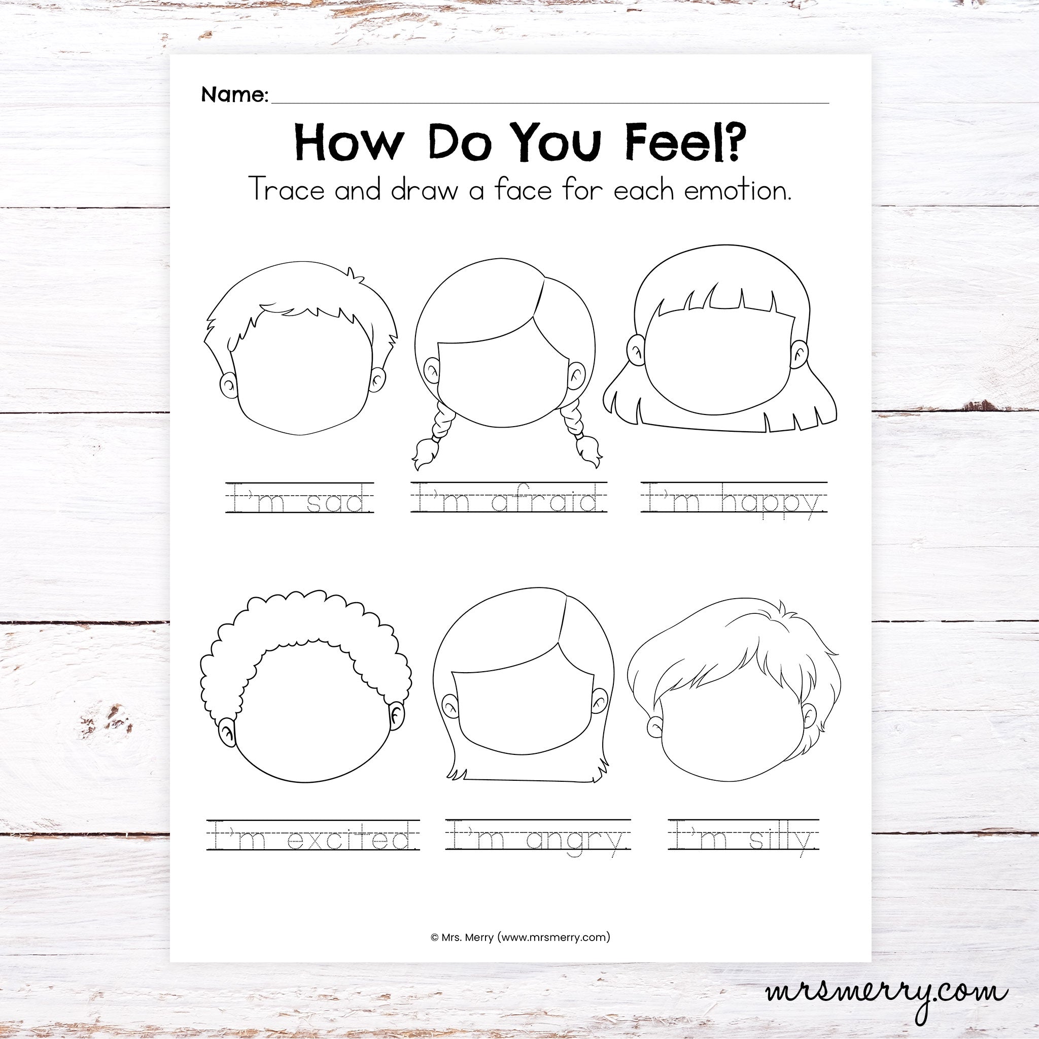 How Do You Feel Worksheet For Kids Emotional Skills Mrs Merry how-do-you-feel-worksheet-for-kids-emotional-skills-mrs-merry