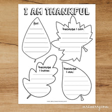 Load image into Gallery viewer, Thankful Tree Printable Worksheets Bundle - Mrs. Merry
