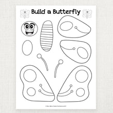 Load image into Gallery viewer, Butterfly Activity Packet | Butterfly Life Cycle for Kids Bundle