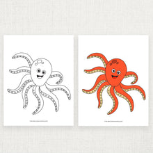Load image into Gallery viewer, Make an Octopus Craft