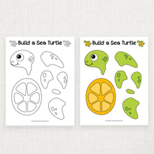Load image into Gallery viewer, Make a Sea Turtle Craft