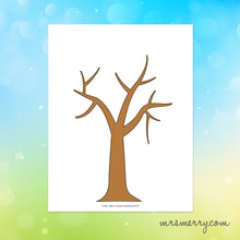 Load image into Gallery viewer, Cherry Blossom Tree Printable Craft