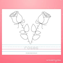 Load image into Gallery viewer, Tracing Worksheets | Valentine's Day Printable | Tracing Practice