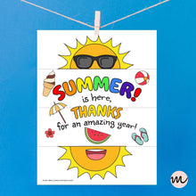 Load image into Gallery viewer, Folding Surprise End of School Year Card
