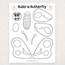 Load image into Gallery viewer, Make a Butterfly Printable Activity
