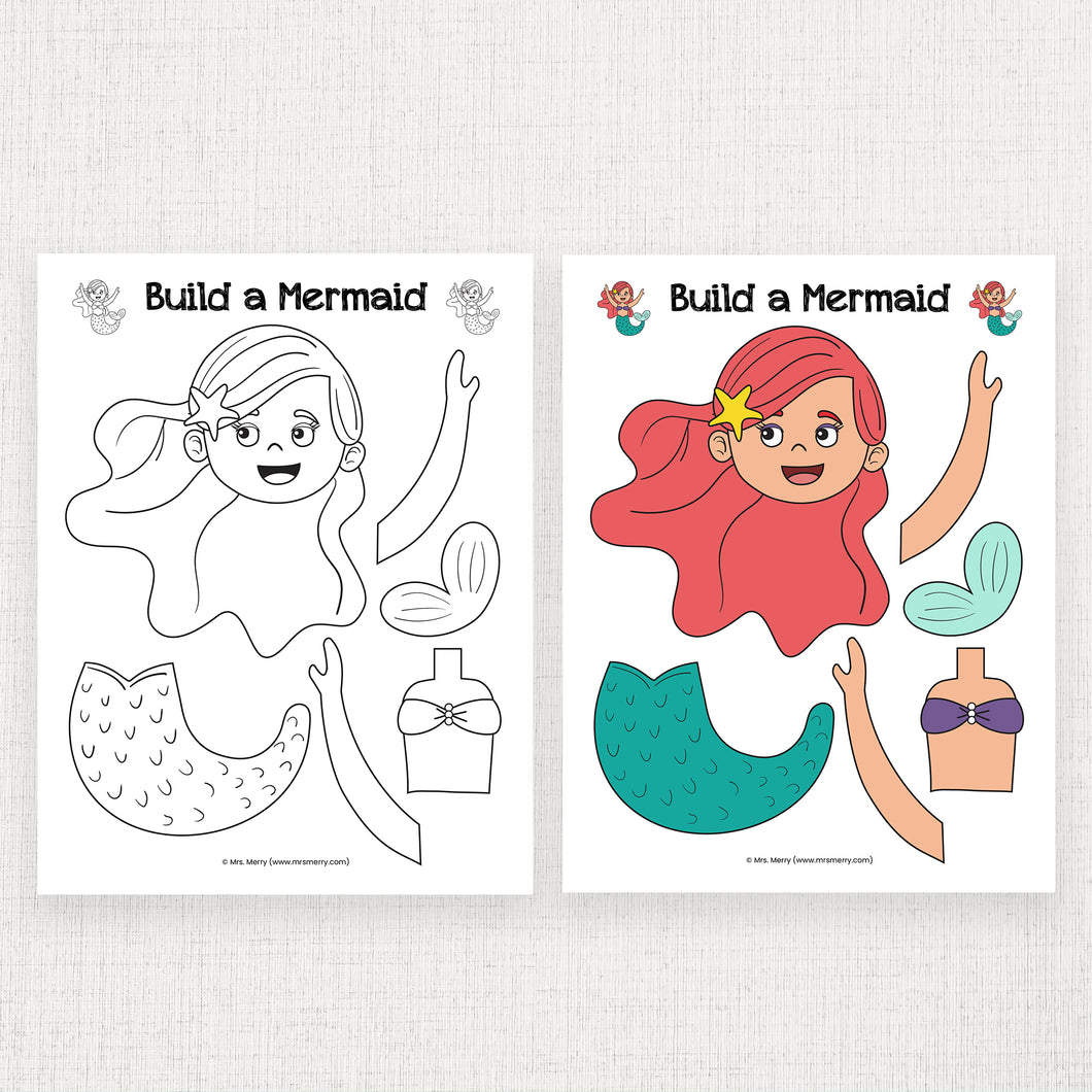 Make a Mermaid Craft